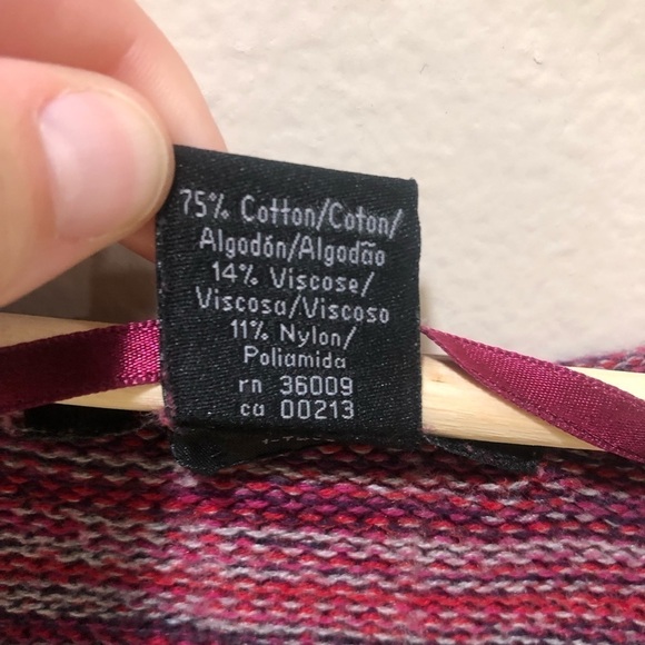 Calvin Klein Jeans Knit Mauve Sweater Medium - Picture 5 of 7